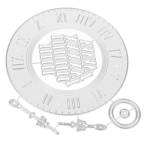 OSALADI 1 Satz Stanzform handwerk schneiden sterben Cutter Sammelalbum Herstellung Formen Stanzteile aus Metall gestanzt Zubehör basteln Schneidwerkzeug Prägemappen Kohlenstoffstahl Silber von OSALADI