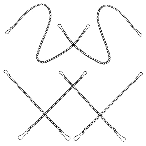 OSALADI 1 Satz Tag-Kette Im Freien Hanging Pflanzer Gartenkette Schlüssel Hängender Korb Haken Ketten Hakenkette Zum Aufhängen Kette Zum Aufhängen Von Türschildern Eisen Schwarz 6 Stück OSALADI 1 Satz Tag-Kette Im Freien Hanging Pflanzer Gartenkette Schlüssel Hängender Korb Haken Ketten Hakenkette Zum Aufhängen Kette Zum Aufhängen Von Türschildern Eisen Schwarz 6 Stück von OSALADI