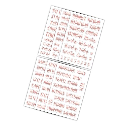 OSALADI 1 Satz Teiliges Budget Aufkleber Multifunktionale Klassifizierung Von Bargeldumschlägen Praktische Für Schule Und Haushalt Selbstklebende Sticker Zur Finanzverwaltung 117 Stück OSALADI 1 Satz Teiliges Budget Aufkleber Multifunktionale Klassifizierung Von Bargeldumschlägen Praktische Für Schule Und Haushalt Selbstklebende Sticker Zur Finanzverwaltung 117 Stück von OSALADI