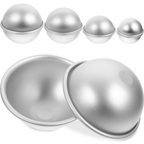 OSALADI 1 Satz Teiliges Diy Moulds Für Badekugeln Und Kuchen Robust Und Langlebig Für Kreative Backprojekte Und Bastelarbeiten Zu Hause 5 Paare OSALADI 1 Satz Teiliges Diy Moulds Für Badekugeln Und Kuchen Robust Und Langlebig Für Kreative Backprojekte Und Bastelarbeiten Zu Hause 5 Paare von OSALADI
