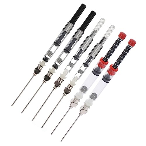 OSALADI 1 Satz Teiliges Füllfederhalter Tintenabsorber Ergonomisches Design Für Einfaches Befüllen Langlebiges Und Wiederverwendbares Zubehör Für Studenten Kompatibel Mit Gängigen 9 Stück OSALADI 1 Satz Teiliges Füllfederhalter Tintenabsorber Ergonomisches Design Für Einfaches Befüllen Langlebiges Und Wiederverwendbares Zubehör Für Studenten Kompatibel Mit Gängigen 9 Stück von OSALADI