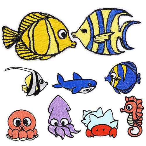 OSALADI 1 Satz Teiliges Selbstklebende Tier Applikationen Für Diy Kleidung Cartoon Aufnäher Für Designs Für Persönliche Anpassungen Und Kreative Dekorationen 9 Stück OSALADI 1 Satz Teiliges Selbstklebende Tier Applikationen Für Diy Kleidung Cartoon Aufnäher Für Designs Für Persönliche Anpassungen Und Kreative Dekorationen 9 Stück von OSALADI