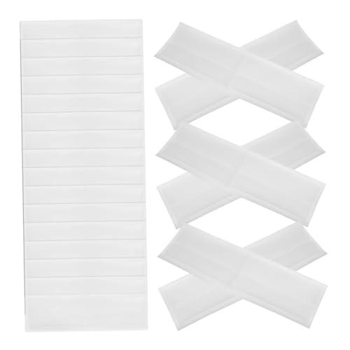 OSALADI 1 Satz Teiliges Selbstklebende Transparente Pvc Karteikartenhalter Wiederablösbar Praktischer Dokumenten Und Aktenordner Register Für Einfache Beschriftung Und 20 Stück OSALADI 1 Satz Teiliges Selbstklebende Transparente Pvc Karteikartenhalter Wiederablösbar Praktischer Dokumenten Und Aktenordner Register Für Einfache Beschriftung Und 20 Stück von OSALADI