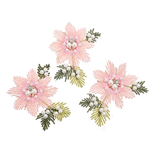 OSALADI 1 Satz Teiliges Set Gestickte Spitzenblumen Patches Zum Aufnähen Diy Kleidung Dekoration Und Reparatur Geeignet Für Pullover Taschen Hüte Und Schuhe Kompakt Und Vielseitig 3 Stück OSALADI 1 Satz Teiliges Set Gestickte Spitzenblumen Patches Zum Aufnähen Diy Kleidung Dekoration Und Reparatur Geeignet Für Pullover Taschen Hüte Und Schuhe Kompakt Und Vielseitig 3 Stück von OSALADI