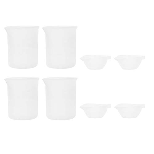 OSALADI 1 Satz Teiliges Silikon Mischbecher Set Für Diy Präzise Dosierung Und Farbtonung Für Harz Epoxid Und Bastelarbeiten Leicht Zu Reinigen Und Wiederverwendbar 8 Stück OSALADI 1 Satz Teiliges Silikon Mischbecher Set Für Diy Präzise Dosierung Und Farbtonung Für Harz Epoxid Und Bastelarbeiten Leicht Zu Reinigen Und Wiederverwendbar 8 Stück von OSALADI