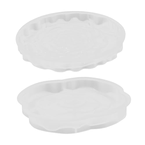 OSALADI 1 Satz Teiliges Silikonformen Für Rosenteller Und Untersetzer Diy Epoxidharz Gießform Für Schmuck Und Kreative Deko Für Home Decor Und 2 Stück OSALADI 1 Satz Teiliges Silikonformen Für Rosenteller Und Untersetzer Diy Epoxidharz Gießform Für Schmuck Und Kreative Deko Für Home Decor Und 2 Stück von OSALADI