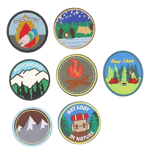 OSALADI 1 Satz Teiliges Tier Stickerei Patches Für Rucksäcke Und Kleidung Cartoon Diy Dekoration Vielseitig Einsetzbar Langlebig Und Praktisch Für Gestaltung 7 Stück OSALADI 1 Satz Teiliges Tier Stickerei Patches Für Rucksäcke Und Kleidung Cartoon Diy Dekoration Vielseitig Einsetzbar Langlebig Und Praktisch Für Gestaltung 7 Stück von OSALADI