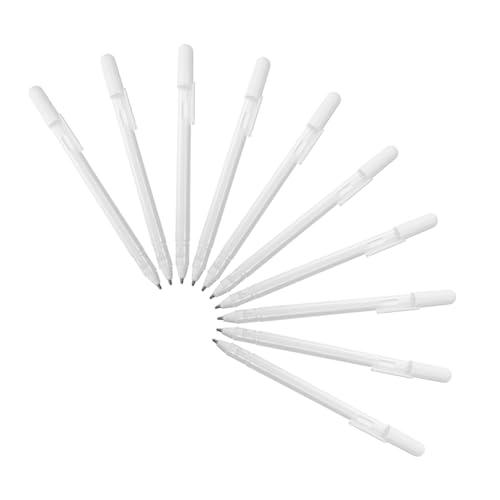 OSALADI 1 Satz Textmarker Weißer Stift Whiteboard -marker Weißes Gel Dauerhaft Weißes Brett Planke Weiße Kreidemarker Malmarkierungen Weißer Malstift Weiße Signiermarker Plastik 10 Stück OSALADI 1 Satz Textmarker Weißer Stift Whiteboard -marker Weißes Gel Dauerhaft Weißes Brett Planke Weiße Kreidemarker Malmarkierungen Weißer Malstift Weiße Signiermarker Plastik 10 Stück von OSALADI