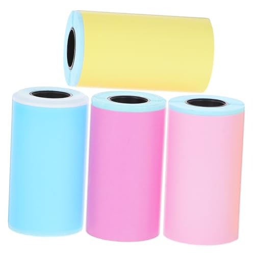 OSALADI 1 Satz Thermopapier Fotopapier Selbstklebendes Papier Foto Farbaufkleber Etikettenaufkleber Adressetiketten Aufkleber Selbstklebende Etiketten Wärmeempfindliche 4Rollen OSALADI 1 Satz Thermopapier Fotopapier Selbstklebendes Papier Foto Farbaufkleber Etikettenaufkleber Adressetiketten Aufkleber Selbstklebende Etiketten Wärmeempfindliche 4Rollen von OSALADI