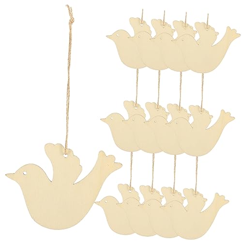 OSALADI 1 Satz Unvollendete Holzschneideformen für DIY Weihnachtsdeko mit Kleinen Vogeln für Kreative Bastelprojekte für und Festtagsornamente OSALADI 1 Satz Unvollendete Holzschneideformen für DIY Weihnachtsdeko mit Kleinen Vogeln für Kreative Bastelprojekte für und Festtagsornamente von OSALADI
