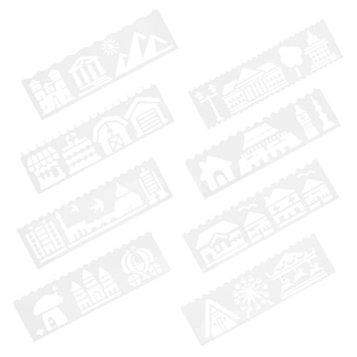 OSALADI 1 Satz Vorlage Für Architekturmalerei Malvorlagen Vorlage Schablone Bastelschablonen Bauernküchenschablone Wandschablonen Zum Bemalen Malschablonen Für Wände Möbel Vorlage Weiß Pp OSALADI 1 Satz Vorlage Für Architekturmalerei Malvorlagen Vorlage Schablone Bastelschablonen Bauernküchenschablone Wandschablonen Zum Bemalen Malschablonen Für Wände Möbel Vorlage Weiß Pp von OSALADI