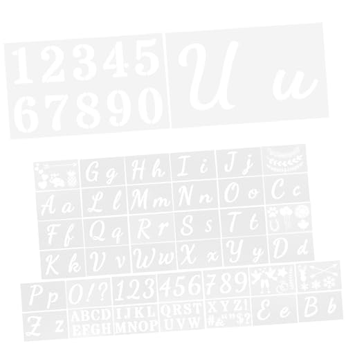 OSALADI 1 Satz Vorlage für Buchstaben Schablone wiederverwendbar Malerei Kalligraphie Handwerk Brief Schriftzeichen Vorlage zum Malen von Buchstaben das Haustier Weiß OSALADI 1 Satz Vorlage für Buchstaben Schablone wiederverwendbar Malerei Kalligraphie Handwerk Brief Schriftzeichen Vorlage zum Malen von Buchstaben das Haustier Weiß von OSALADI