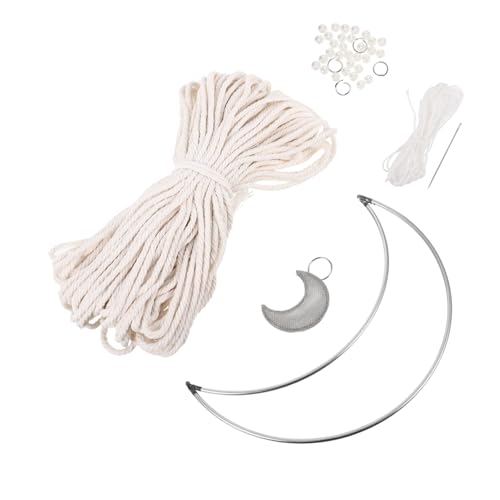 OSALADI 1 Satz Wandteppich Makramee- Handwerksbedarf Fangset Makramee-Zubehör Bastelset häkeln Makramee-Seil-Kit Baumwollseil selber Machen Baumwolle OSALADI 1 Satz Wandteppich Makramee- Handwerksbedarf Fangset Makramee-Zubehör Bastelset häkeln Makramee-Seil-Kit Baumwollseil selber Machen Baumwolle von OSALADI