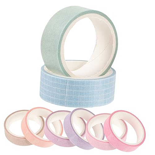 OSALADI 1 Satz Washi Tape Dekoratives Klebeband Für Scrapbooking Handbuch Und Diy Projekte Selbstklebend Einfach Anzuwenden Für Bastelarbeiten 8rollen OSALADI 1 Satz Washi Tape Dekoratives Klebeband Für Scrapbooking Handbuch Und Diy Projekte Selbstklebend Einfach Anzuwenden Für Bastelarbeiten 8rollen von OSALADI