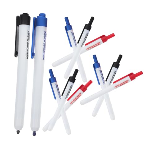 OSALADI 1 Satz Whiteboard -marker Schule Tafel Löschen Trockenradiermarker Weißes Brett Dünn Unterrichtsmaterialien Für Lehrer Markierungen Masse Tafelmarker 12 Stück OSALADI 1 Satz Whiteboard -marker Schule Tafel Löschen Trockenradiermarker Weißes Brett Dünn Unterrichtsmaterialien Für Lehrer Markierungen Masse Tafelmarker 12 Stück von OSALADI
