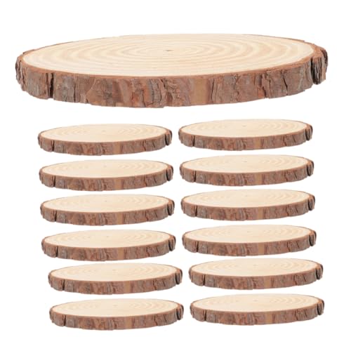 OSALADI 1 Satz Zeichen Scheiben Schmucklos Runden Kreis Leer Unbehandeltes Rundholz Holzhandwerk Unvollendet Holz Zum Basteln Holzringe Für Handwerk Unfertiges Holzhandwerk 20 Stück von OSALADI
