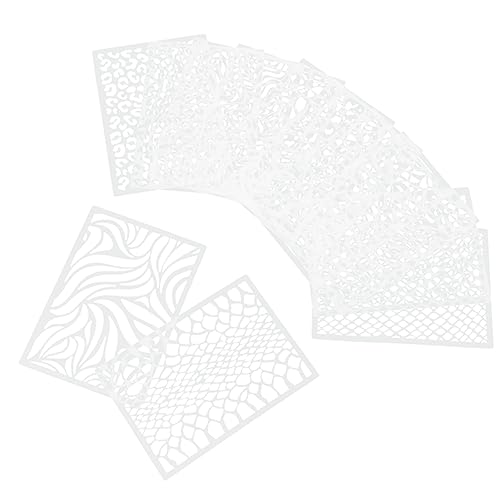 OSALADI 1 Satz Zeichenvorlagen Basteln Leopardenfell Schablone Geometrische Schablonen Zum Zeichnen Leopardenmuster Schablone Malschablonen Aushöhlungsschablonen Nachzeichner 12 Stück OSALADI 1 Satz Zeichenvorlagen Basteln Leopardenfell Schablone Geometrische Schablonen Zum Zeichnen Leopardenmuster Schablone Malschablonen Aushöhlungsschablonen Nachzeichner 12 Stück von OSALADI