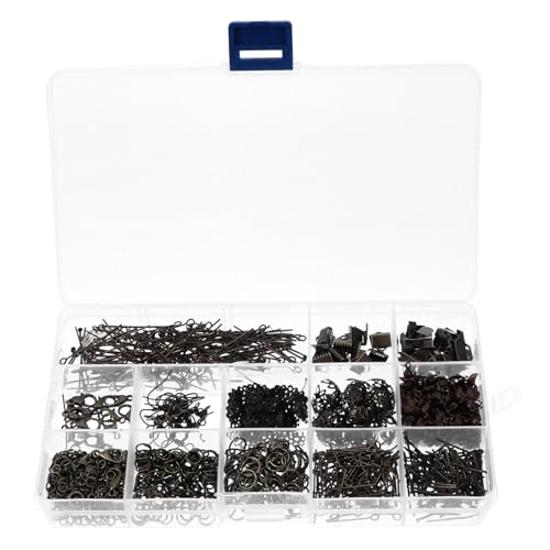 OSALADI 1 Schachtel DIY Ohrhaken Schmuckzubehör Earring Hooks Ohrdraht für Ohrringe Basteln Reparatur Langlebig Elegant Einfach zu Tragen Geeignet für Handgemachten Ohrschmuck von OSALADI
