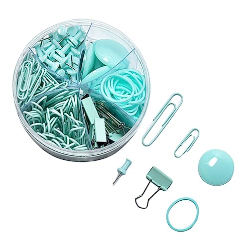 OSALADI 1 Schachtel Multi Funktionales Macaron Farben Büroklammern Set Pfefferminzgrün Praktische Dokumentenklammern Starke Haltekraft für Büro Schule und Zuhause OSALADI 1 Schachtel Multi Funktionales Macaron Farben Büroklammern Set Pfefferminzgrün Praktische Dokumentenklammern Starke Haltekraft für Büro Schule und Zuhause von OSALADI