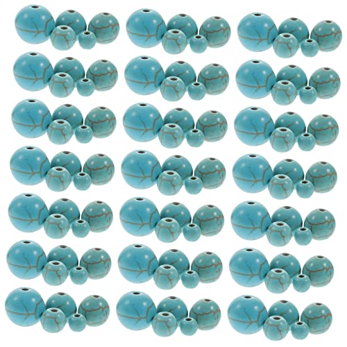OSALADI 1 Schachtel Runde Naturstein Perlen Lose Perlen für Diy Schmuckherstellung Handgefertigte Bastelmaterialien Blaues für Armbänder Ketten und Projekte OSALADI 1 Schachtel Runde Naturstein Perlen Lose Perlen für Diy Schmuckherstellung Handgefertigte Bastelmaterialien Blaues für Armbänder Ketten und Projekte von OSALADI