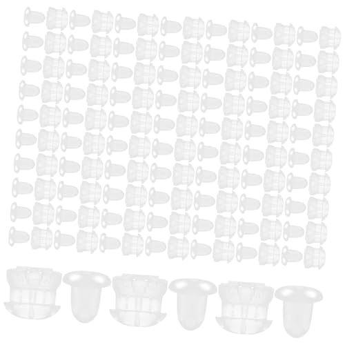 OSALADI 1 Schachtel Transparent Mittelgroße Ohrstecker Verschlüsse Teiliges mit Standard und Hamburger Earring Back Stoppers Hautfreundlich Leicht Sicherer Halt für DIY Ohrringe und OSALADI 1 Schachtel Transparent Mittelgroße Ohrstecker Verschlüsse Teiliges mit Standard und Hamburger Earring Back Stoppers Hautfreundlich Leicht Sicherer Halt für DIY Ohrringe und von OSALADI