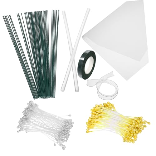 OSALADI 1 Set Blumenband Und Stieldraht Blumenarrangement Werkzeugset Mit Geschenkpapier Und Band Für Blumensträuße – Floristenbedarf Für DIY Projekte OSALADI 1 Set Blumenband Und Stieldraht Blumenarrangement Werkzeugset Mit Geschenkpapier Und Band Für Blumensträuße – Floristenbedarf Für DIY Projekte von OSALADI