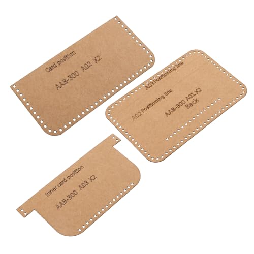 OSALADI 1 Set Handgefertigte Ledergeldbörsen Bastelschablonen Brieftaschen Produktionsvorlagen Muster Brieftaschen Musterschablonen Zahlenschablonen Brieftaschen Vorlagen Für OSALADI 1 Set Handgefertigte Ledergeldbörsen Bastelschablonen Brieftaschen Produktionsvorlagen Muster Brieftaschen Musterschablonen Zahlenschablonen Brieftaschen Vorlagen Für von OSALADI