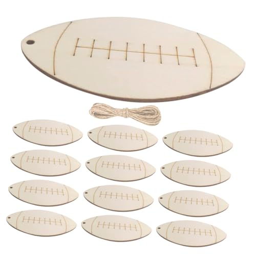 OSALADI 1 Set Rugby Hängedekoration Fußball Ornamente Zum Bemalen Graffiti Chips Holzspäne Zum Bemalen Holzornamente Drechselrohlinge Holzausschnitte Unbehandelte OSALADI 1 Set Rugby Hängedekoration Fußball Ornamente Zum Bemalen Graffiti Chips Holzspäne Zum Bemalen Holzornamente Drechselrohlinge Holzausschnitte Unbehandelte von OSALADI