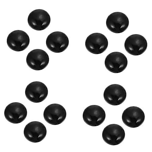 OSALADI 1 Set Schwarze Porzellan Go Stücke Flache Perlen Glasperlen Glasschachperlen Glasperlen Zum Basteln Gobang Glasperlen Glasperlen Zum Basteln Flache Glasperlen von OSALADI
