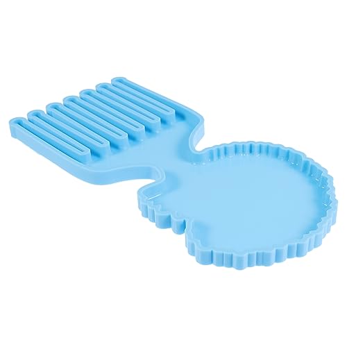 OSALADI 1 Stück Diy Silikonform für Afro Kristall Epoxid Gießform Wiederverwendbar für Bastelprojekte Personalisierbar mit Farben und Glitzer Geschenkidee für Familie von OSALADI