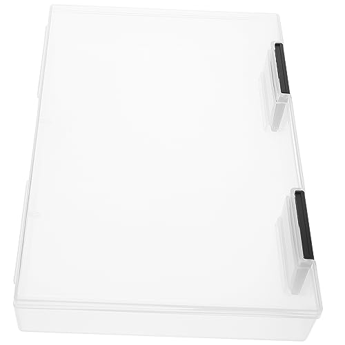 OSALADI 1 Stück Dokumentenaufbewahrungsbox Stabiler Aktenordner für Schreibtisch Faltbarer Organizer für Büro und Zuhause Praktischer Dateispeicher für Wichtige Unterlagen mit von OSALADI