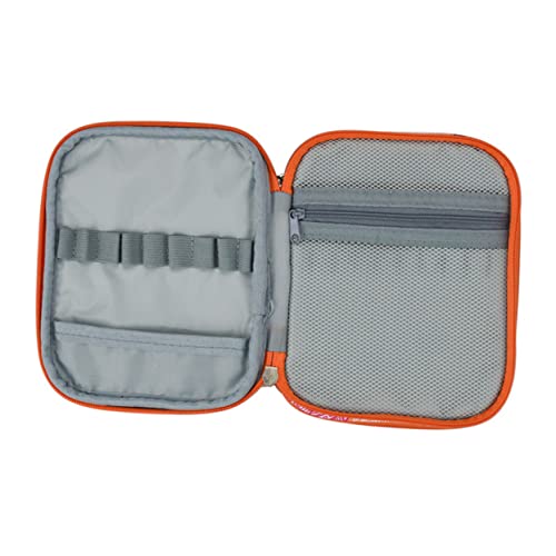 OSALADI 1 Stück Handarbeit Werkzeug Aufbewahrungstasche Tragbare Dreieckige Häkeltasche für Strickzubehör Orange für Reisen und Outdoor Aktivitäten OSALADI 1 Stück Handarbeit Werkzeug Aufbewahrungstasche Tragbare Dreieckige Häkeltasche für Strickzubehör Orange für Reisen und Outdoor Aktivitäten von OSALADI