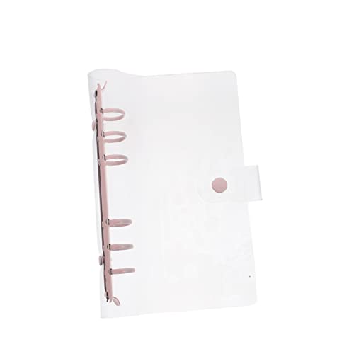 OSALADI 1 Stück Praktischer Transparenter PVC Ordner Nachfüllbares Loose Leaf Notizbuch für Schule Büro und Reisen Format Kirschblütenrosa für Notizen und Scrapbooking OSALADI 1 Stück Praktischer Transparenter PVC Ordner Nachfüllbares Loose Leaf Notizbuch für Schule Büro und Reisen Format Kirschblütenrosa für Notizen und Scrapbooking von OSALADI