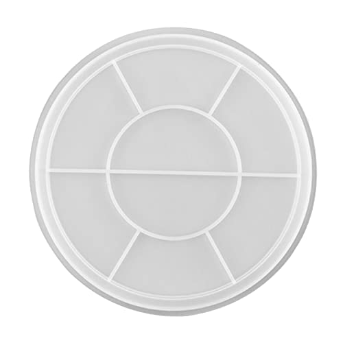OSALADI 1 Stück Runde Silikonform für Diy Tray Epoxidharz Gießform Flexible Silikonform für Aufbewahrungstablett für Bastelprojekte und Heimdekoration Schmuck und Kunsthandwerk OSALADI 1 Stück Runde Silikonform für Diy Tray Epoxidharz Gießform Flexible Silikonform für Aufbewahrungstablett für Bastelprojekte und Heimdekoration Schmuck und Kunsthandwerk von OSALADI