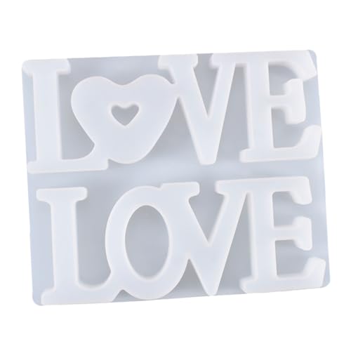 OSALADI 1 Stück Silikon Diy Mold Love Türschild Kristall Epoxidharz Gießform für Kreative Dekoration und Kuchen Waschbar und Wiederverwendbar Leicht und Kompakt für Bastelprojekte OSALADI 1 Stück Silikon Diy Mold Love Türschild Kristall Epoxidharz Gießform für Kreative Dekoration und Kuchen Waschbar und Wiederverwendbar Leicht und Kompakt für Bastelprojekte von OSALADI