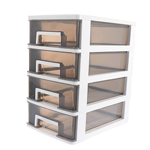 OSALADI 1 Stück Transparente Kosmetik Aufbewahrungsbox mit Lagiger Desktop Organizer für Schmuck und Kleinigkeiten für Wohnheime und OSALADI 1 Stück Transparente Kosmetik Aufbewahrungsbox mit Lagiger Desktop Organizer für Schmuck und Kleinigkeiten für Wohnheime und von OSALADI