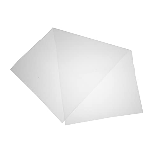 OSALADI 1 Stück Wasserlösliches Stickvlies für Kreuzstich und DIY Handarbeiten Wasserlösliches Material für Shirts Taschen Schürzen und Mehr von OSALADI