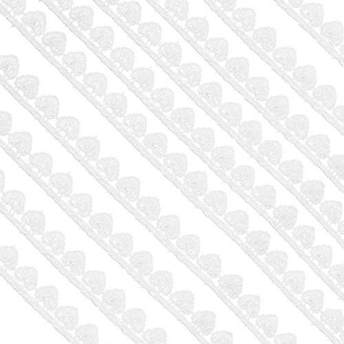 OSALADI 1 Stück Weißes Herz Spitzenband für Diy Projekte Dekorative Spitzenborte für Kleidung Bastelarbeiten und Accessoires Yards Vielseitig Einsetzbar für Kreative Handarbeiten OSALADI 1 Stück Weißes Herz Spitzenband für Diy Projekte Dekorative Spitzenborte für Kleidung Bastelarbeiten und Accessoires Yards Vielseitig Einsetzbar für Kreative Handarbeiten von OSALADI
