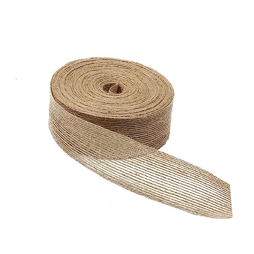OSALADI 1 Stück Zutaten Für Diy-schmuck Seide Bänder Umwickeln Dekorationen Papierband Beiges Band Schleife Band Mit Draht Farbiges Band Perlenband Verpackungsband Hochzeits-diy-band Jute OSALADI 1 Stück Zutaten Für Diy-schmuck Seide Bänder Umwickeln Dekorationen Papierband Beiges Band Schleife Band Mit Draht Farbiges Band Perlenband Verpackungsband Hochzeits-diy-band Jute von OSALADI