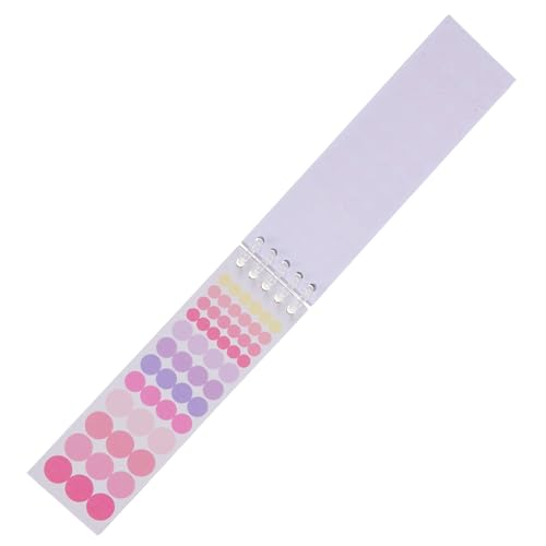 OSALADI 1 tragbarer Seitenmarker Notizblock wiederverwendbar Aufkleber ästhetisch Schreibwaren Aufkleber für Scrapbooking Notizbuch-Index-Aufkleber Seitenmarkierungsaufkleber Papier Rosa von OSALADI