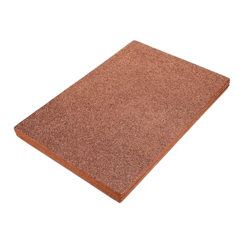 OSALADI 10 Blatt Blatt Glitzerschwamm Papier Basteln Handwerk Funkeln Schaum Kaffee OSALADI 10 Blatt Blatt Glitzerschwamm Papier Basteln Handwerk Funkeln Schaum Kaffee von OSALADI