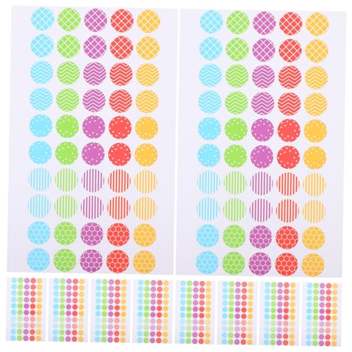 OSALADI 10 Blatt Farbetikettenaufkleber Bindemittel -Loch -Aufkleber Zahlenaufkleber Aufkleberpapier Schlüssel sortiert Verstärkungskreise aus Papier Binderingetiketten PVC selbstklebend OSALADI 10 Blatt Farbetikettenaufkleber Bindemittel -Loch -Aufkleber Zahlenaufkleber Aufkleberpapier Schlüssel sortiert Verstärkungskreise aus Papier Binderingetiketten PVC selbstklebend von OSALADI