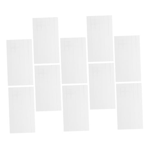 OSALADI 10 Blatt Foam Square -Halterung Schaumstoffhalterungen doppelseitiges Schaumklebeband zum Basteln Zubehör für die Kartenherstellung Bastelschaum Eva Weiß von OSALADI