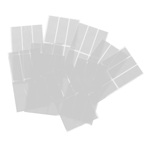 OSALADI 10 Blatt Selbstklebende Etiketten Aufkleber Bogen Weiß Mittlere Papier Labels für Büro Küche Haushalt To Do Liste und Vorratsschränke Organisieren von OSALADI