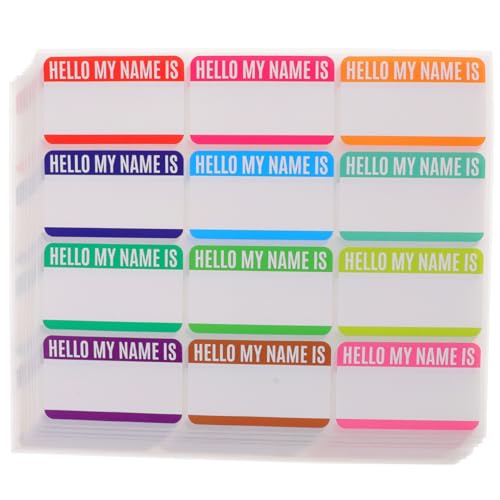OSALADI 10 Blatt Wasserfeste Namensaufkleber Namensetiketten Selbstklebend für Schule Kindergarten Flaschen Lunchbox Vielseitig Beschriftbar Langlebig und Ablösbar OSALADI 10 Blatt Wasserfeste Namensaufkleber Namensetiketten Selbstklebend für Schule Kindergarten Flaschen Lunchbox Vielseitig Beschriftbar Langlebig und Ablösbar von OSALADI