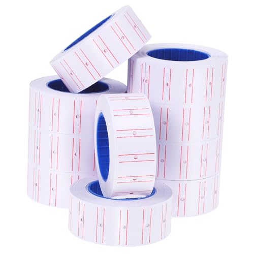 OSALADI 10 Rollen Coderpapier selbstklebendes Etikettenpapier Etiketten für den Einzelhandel etikettenrolle Preisschilder Tags für Häkelartikel Verkaufsetiketten für Einzelhandelsgeschäfte OSALADI 10 Rollen Coderpapier selbstklebendes Etikettenpapier Etiketten für den Einzelhandel etikettenrolle Preisschilder Tags für Häkelartikel Verkaufsetiketten für Einzelhandelsgeschäfte von OSALADI