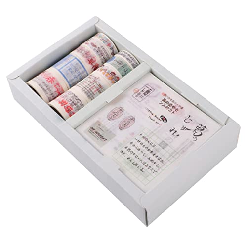 OSALADI 10 Rollen Kreative Scrapbook Klebebänder Set Bunte Washi Aufkleber für Notizbücher Scrapbooks Diy Bastelprojekte Dekoration und von OSALADI