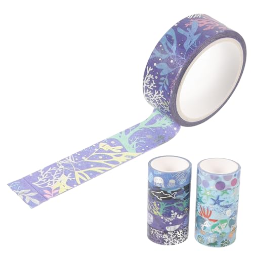 OSALADI 10 Rollen Teiliges Washi Tape Meeresthemen Dekoratives Scrapbook Klebeband Leicht Abreißbar Selbstklebend für Journaling und Diy Bastelprojekte OSALADI 10 Rollen Teiliges Washi Tape Meeresthemen Dekoratives Scrapbook Klebeband Leicht Abreißbar Selbstklebend für Journaling und Diy Bastelprojekte von OSALADI