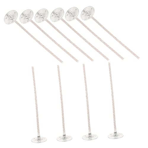 OSALADI 10 STK. Dochte für Kerzenherstellung Baumwolle mit Metallsockel DIY Kerzendochte für Sojawachs Praktische und Einfache Verwendung für Persönliche und Professionelle Anwendungen OSALADI 10 STK. Dochte für Kerzenherstellung Baumwolle mit Metallsockel DIY Kerzendochte für Sojawachs Praktische und Einfache Verwendung für Persönliche und Professionelle Anwendungen von OSALADI