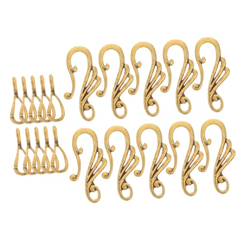 OSALADI 10 Sätze Metall Toggle Verschlüsse für Ohrringe und Armbänder DIY Schmuckzubehör Antikgold für Schmuckherstellung und Reparaturen Bastelprojekte OSALADI 10 Sätze Metall Toggle Verschlüsse für Ohrringe und Armbänder DIY Schmuckzubehör Antikgold für Schmuckherstellung und Reparaturen Bastelprojekte von OSALADI